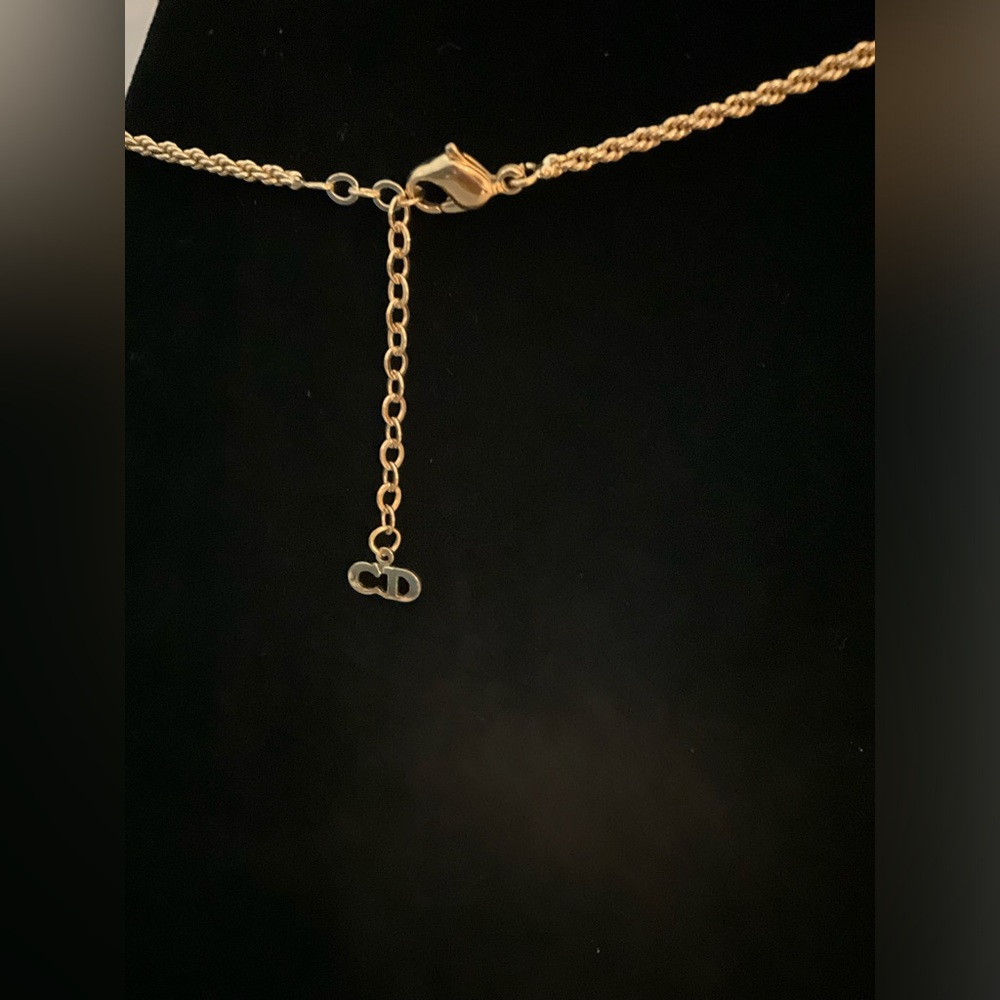 Authentic Christian Dior Gold Necklace - Picture 5 of 6